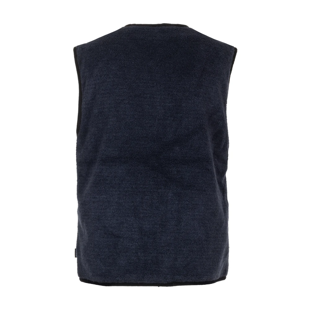 Barbour Blauwe Fleece Vest Blue Heren