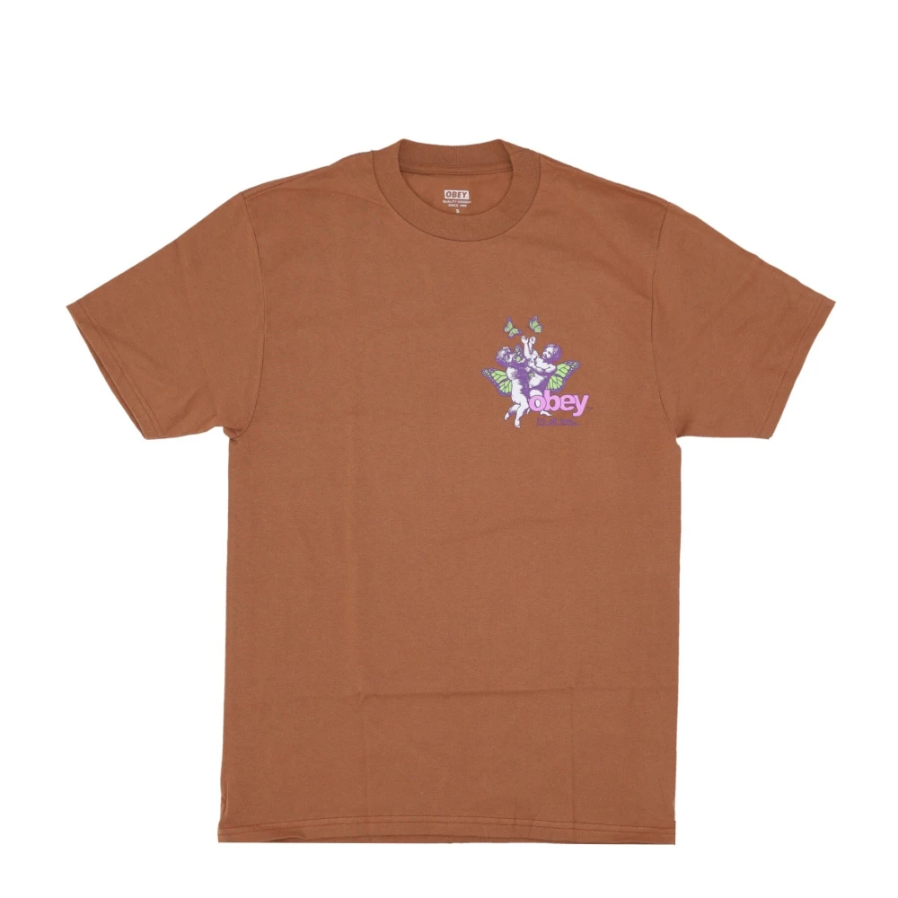 Obey Liefde Klassieke Tee Bruine Suiker T-shirt Brown Heren