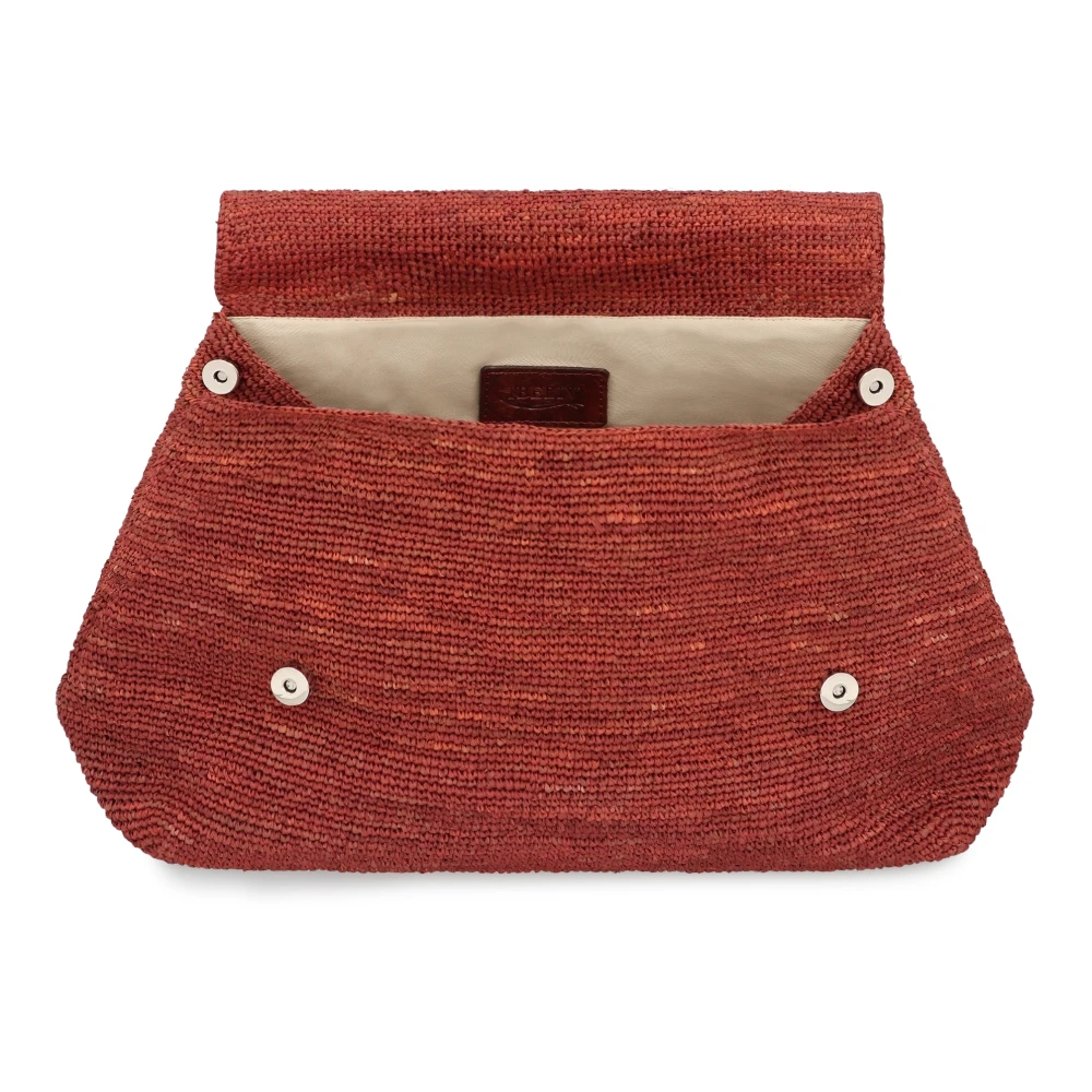 Ibeliv Lahady raffia handtas Brown Dames