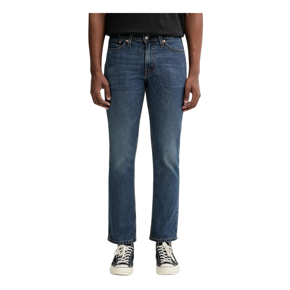 Levi's Herren Blau Slim-Fit-Jeans "511 Slim", Gr. 36, Länge 32, (Throttle), Denim/Jeans, Obermaterial: 99% Baumwolle, 1% Elasthan, Slim Fit Lang, - Image 2
