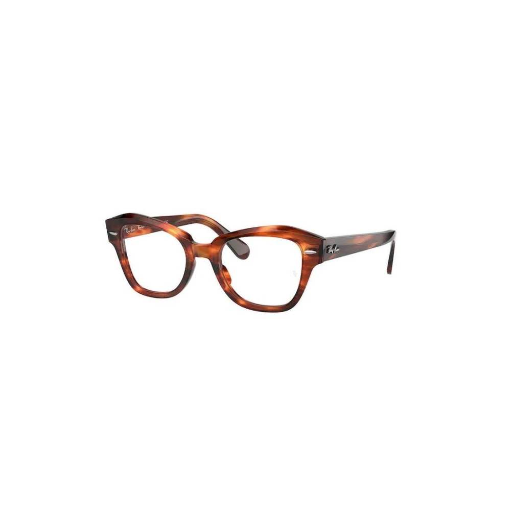 Ray-Ban , Glasses, Unisex, Brown, 48 Mm, State Street Rx5486 Optical Frame