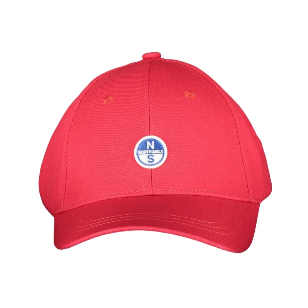 North Sails Verstelbare zonneklep met logo Red Heren