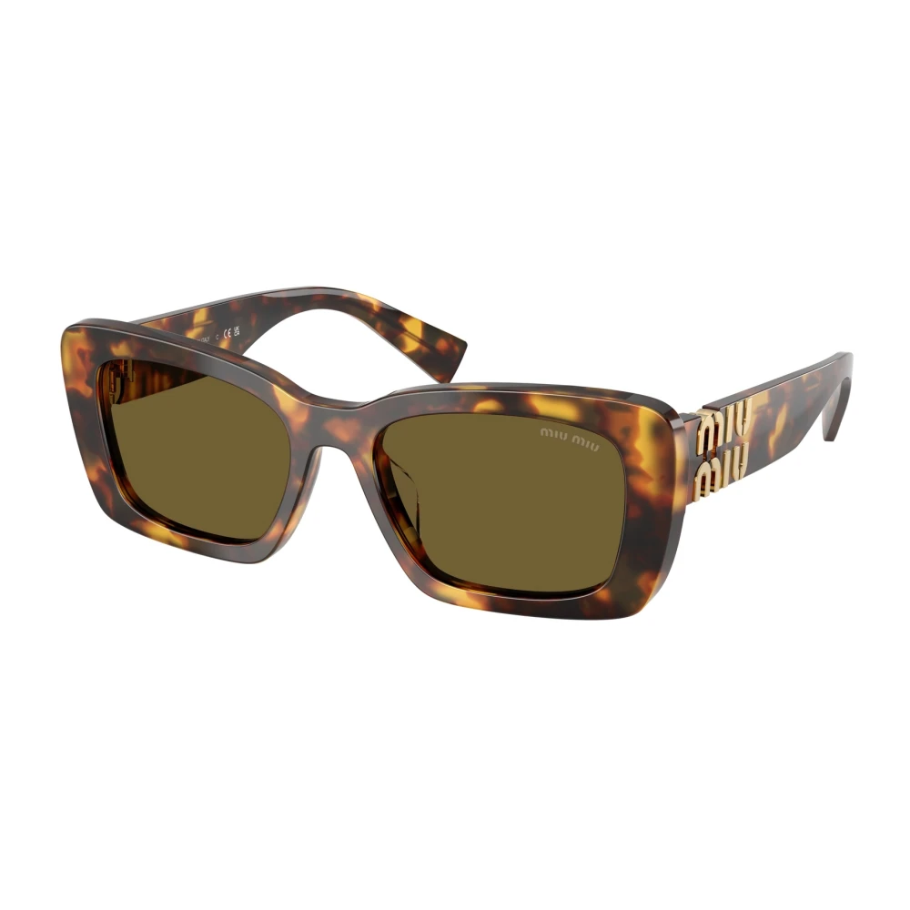Miu Miu , Sunglasses, Female, Brown, 53 Mm, Square Sunglasses