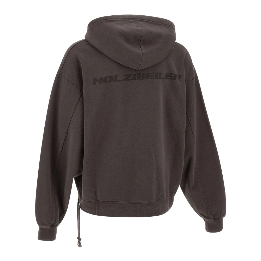 Holzweiler Heren Katoenen Sweatshirt 'M Omen' Brown Heren