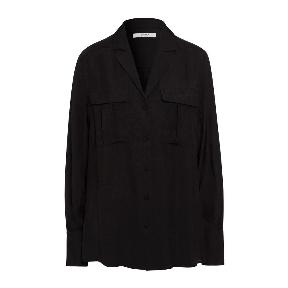 IVY OAK Edith Blouse Black Dames