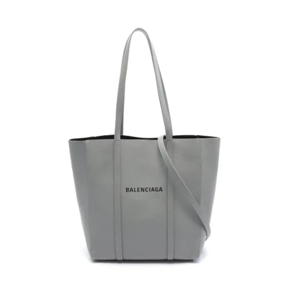 Balenciaga Vintage Pre-owned Leather balenciaga-bags Gray Dames