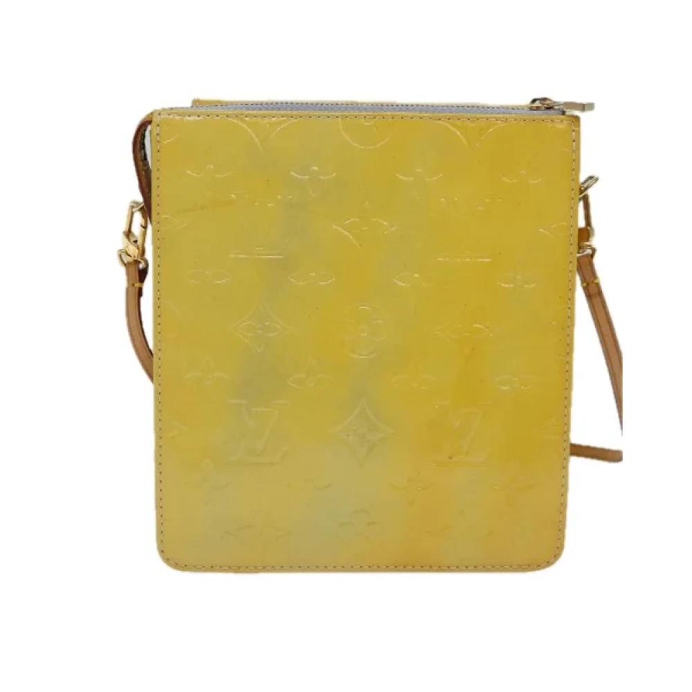 Louis Vuitton Vintage Pre-owned Leather louis-vuitton-bags Yellow Dames