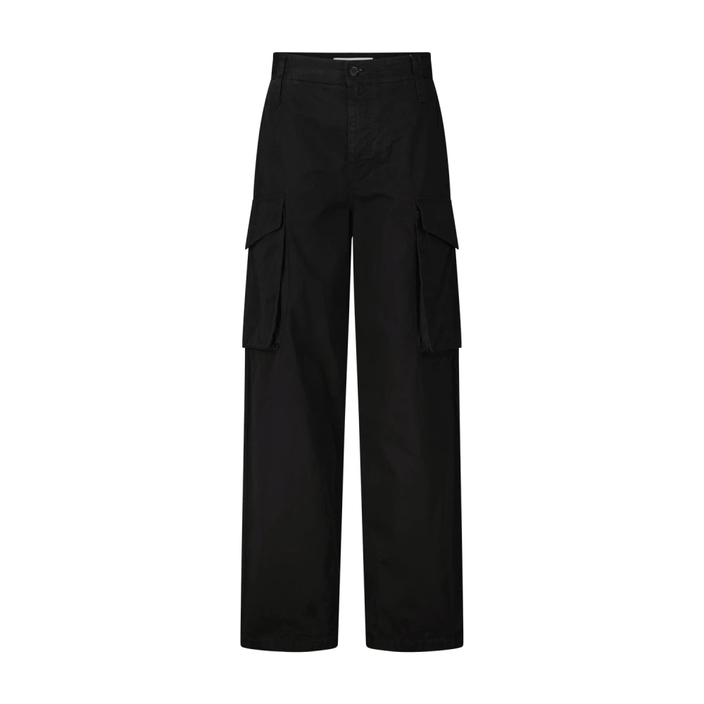 Msgm Relaxed-Fit Cargobroek Black Heren
