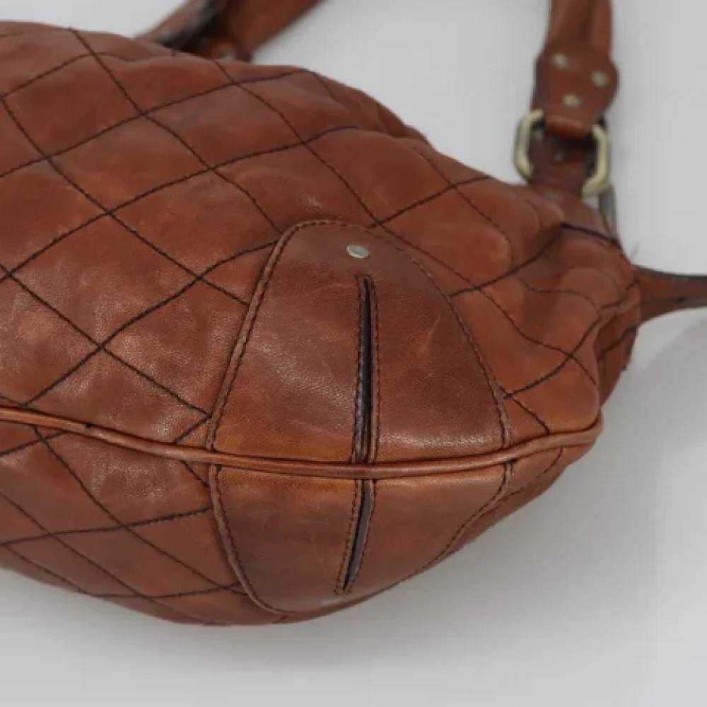 Bally Pre-owned Leather handbags Brown Dames