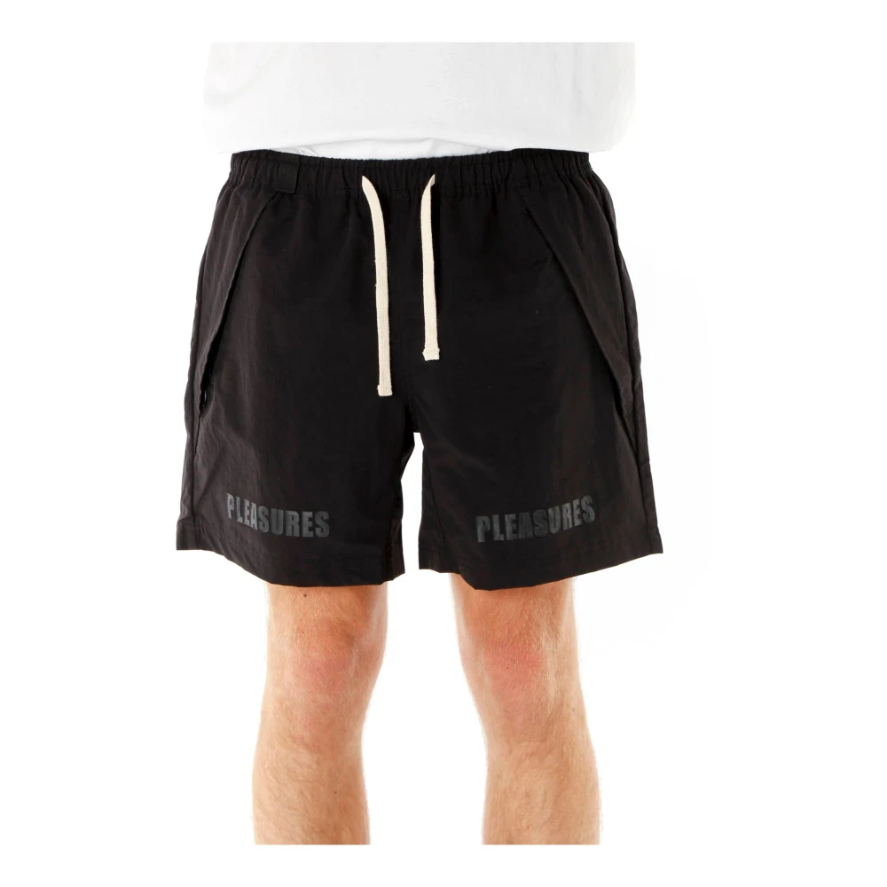 Pleasures Casual Shorts Black Heren