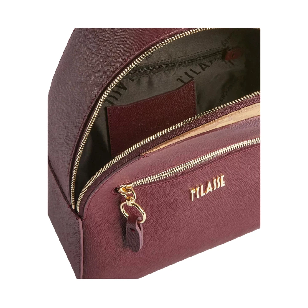 Alviero Martini 1a Classe Paarse Geo Classic Rugzak Purple Dames