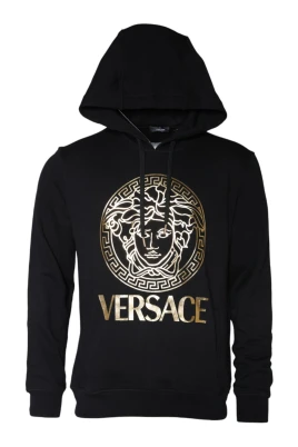 Medusa Print Hoodie Tröja