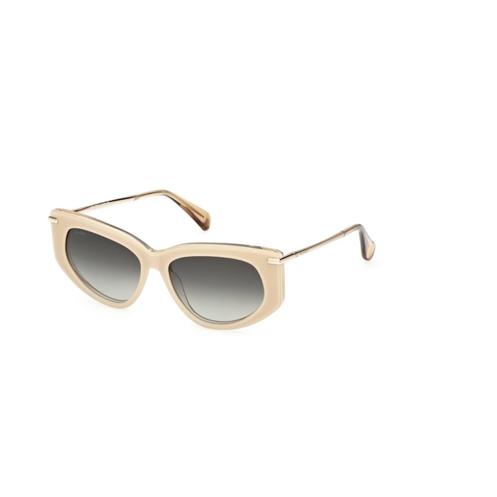 Max Mara Unisex White Sunglasses, 54 Mm, Authentic Beth Glasses With Premium Quality