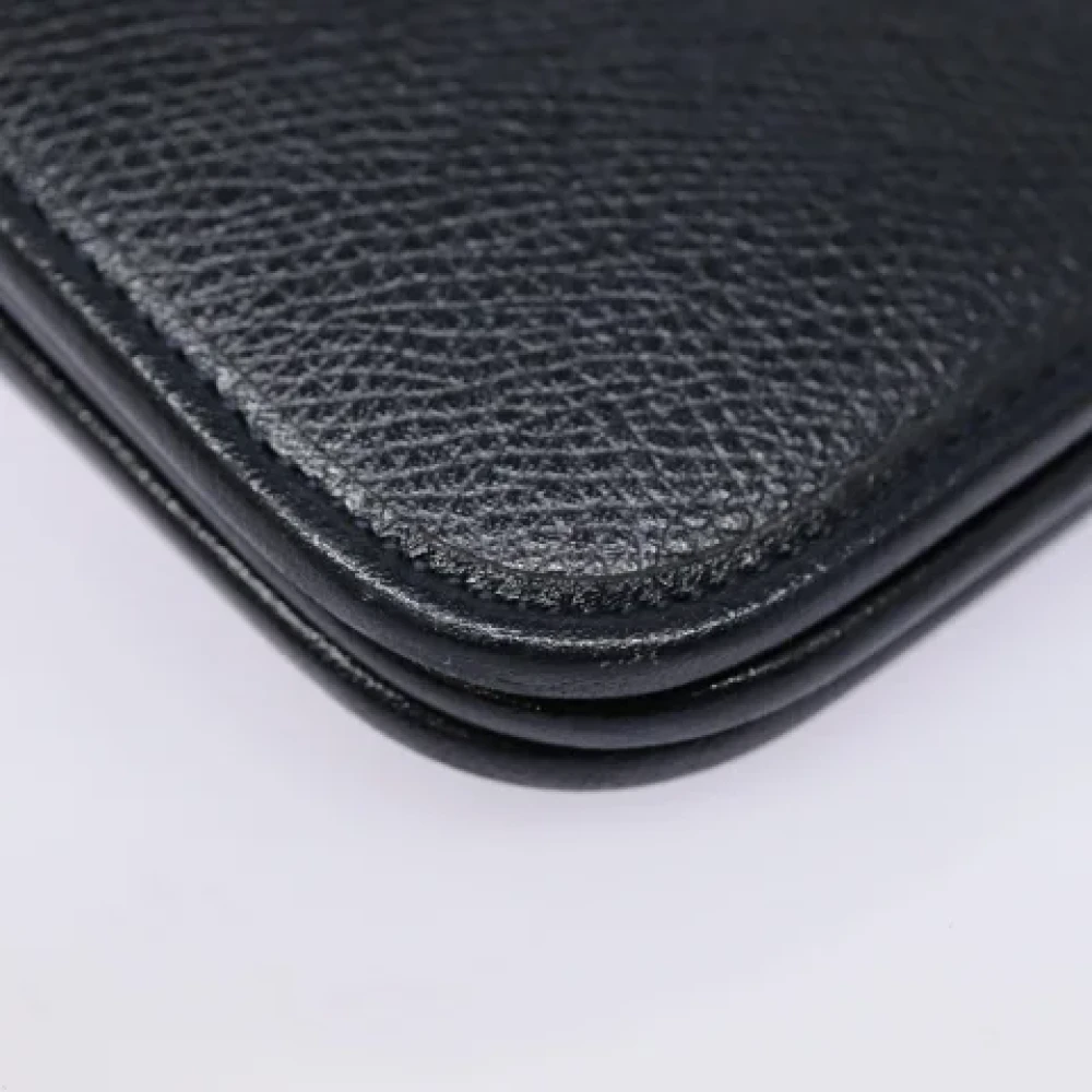 Dior Vintage Pre-owned Leather dior-bags Black Dames