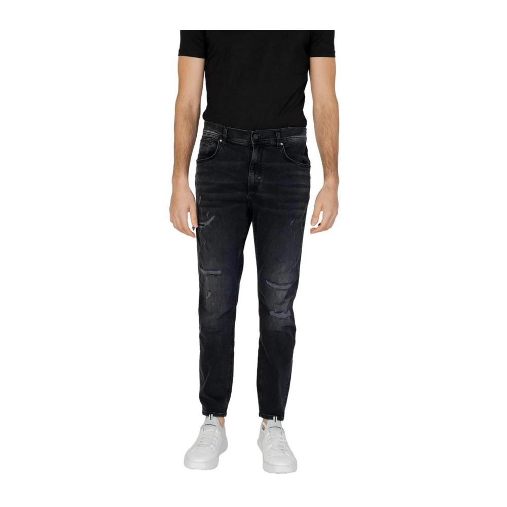 Antony Morato Skinny katoenen jeans met elastaan Black Heren