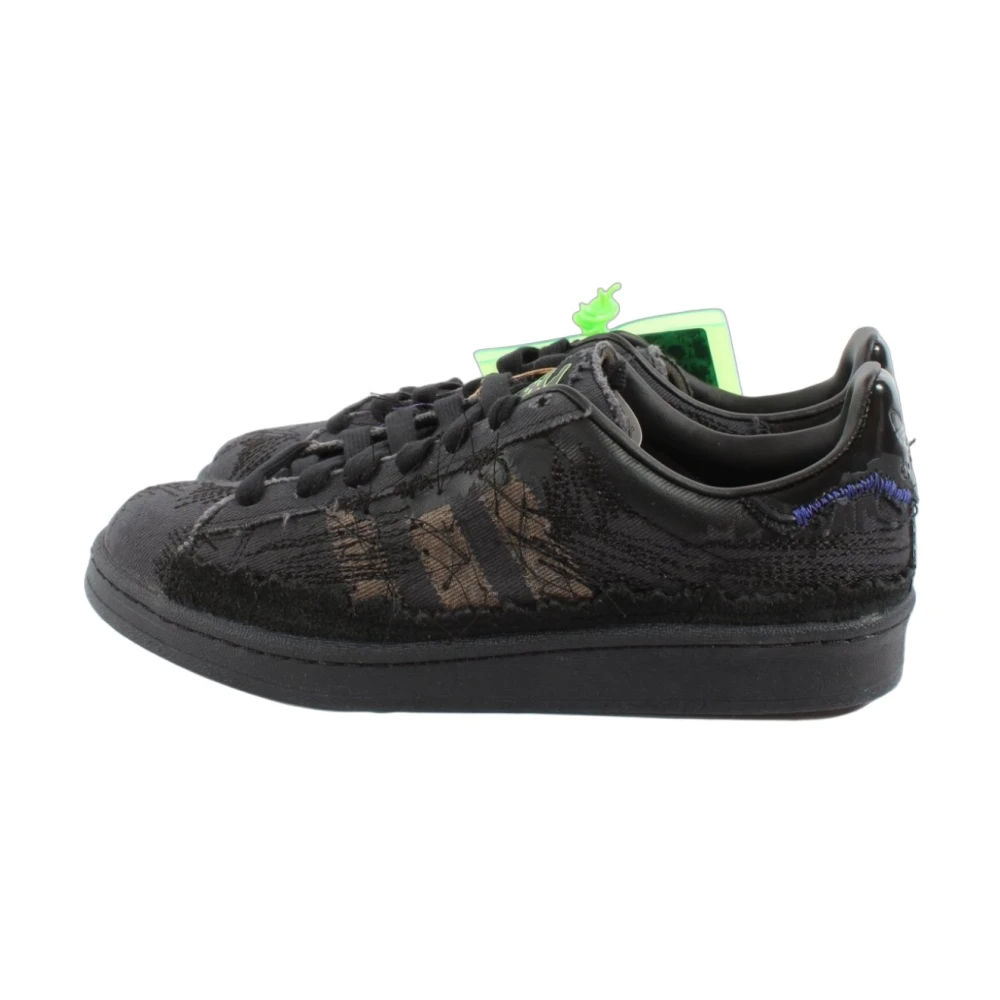 Adidas Men's Black Youth Campus Trainers Paris Style - Skateboarding - 7 1/3 Uk - Sport