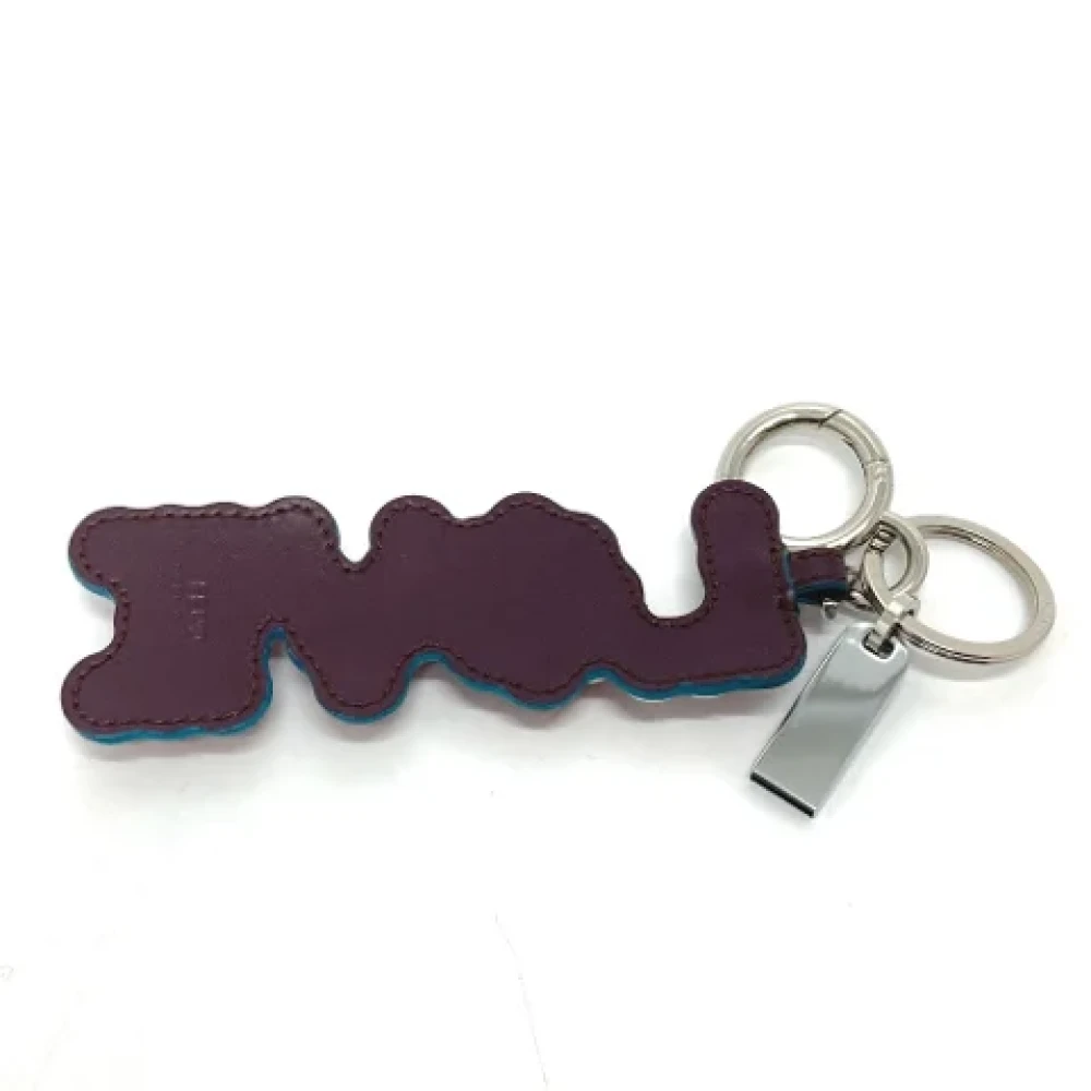 Fendi Vintage Pre-owned Fabric key-holders Pink Dames