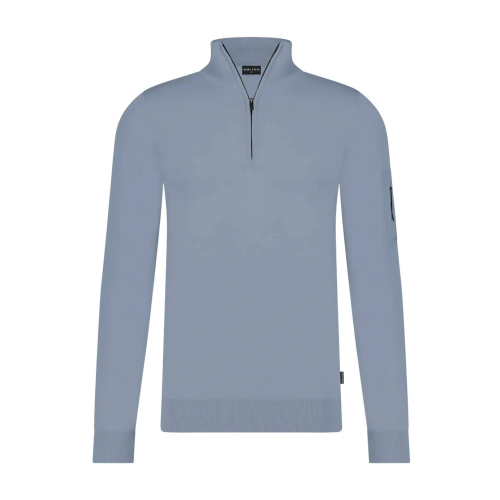 Saint Steve Hoodie met Hilco Design Blue Heren