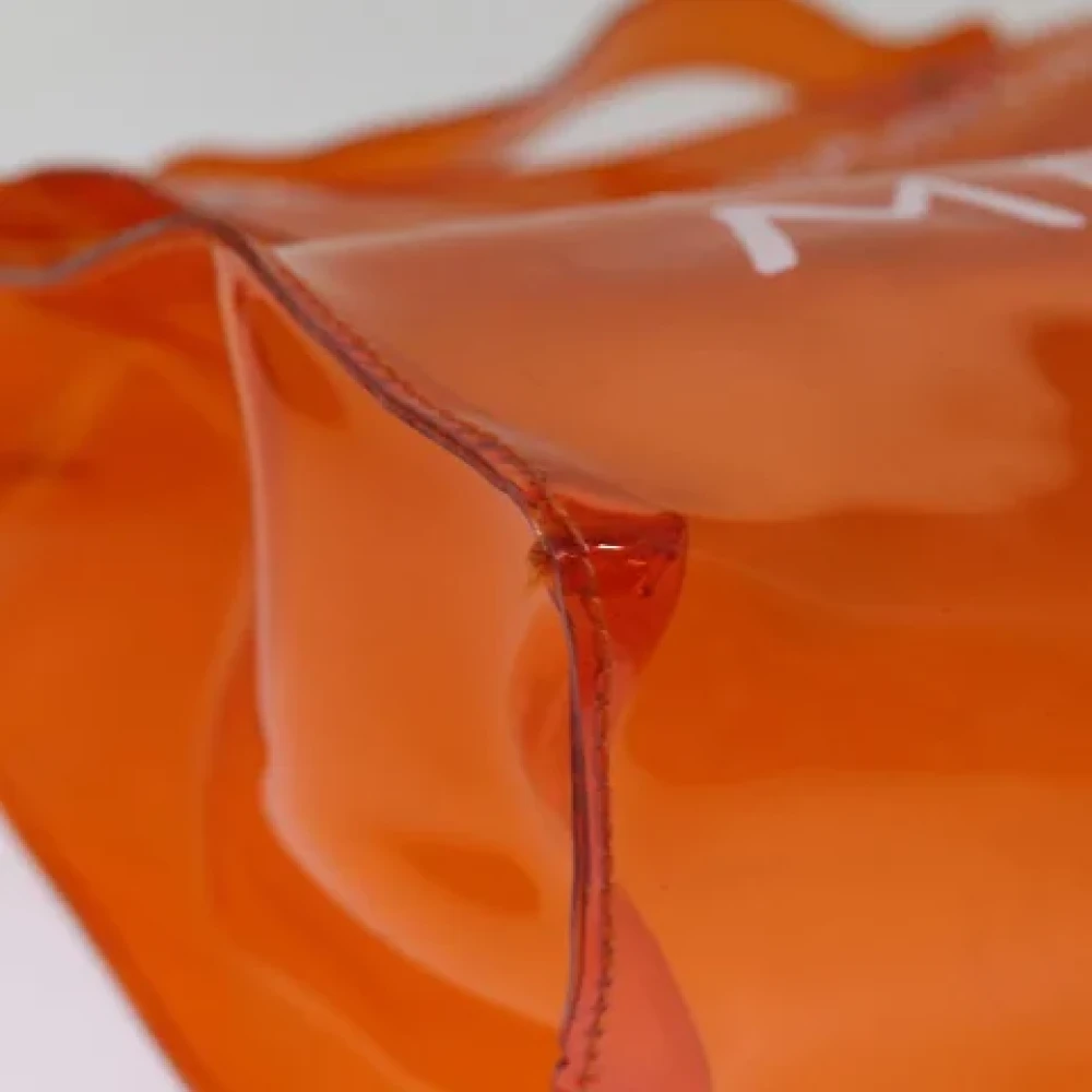 Hermès Vintage Pre-owned Canvas handbags Orange Dames