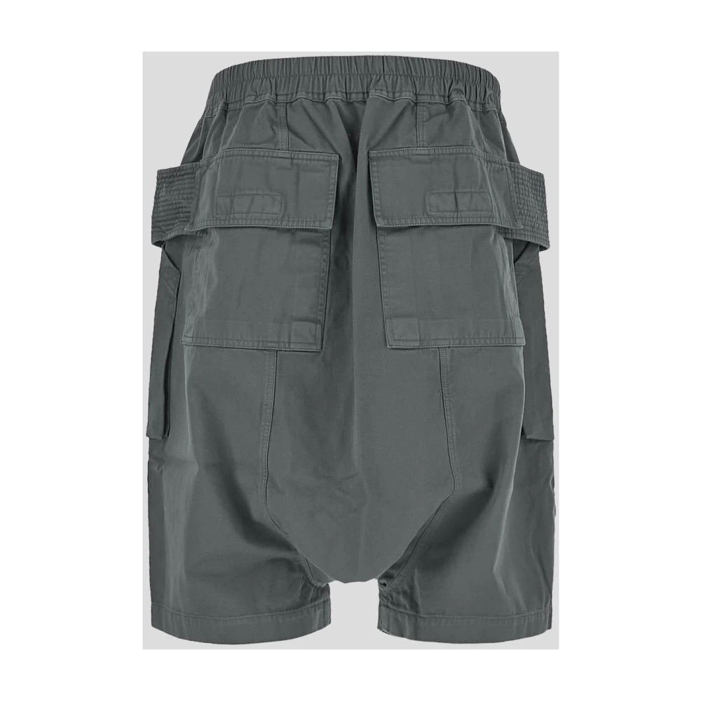 Rick Owens Cargo Pods Katoenen Broek Gray Heren