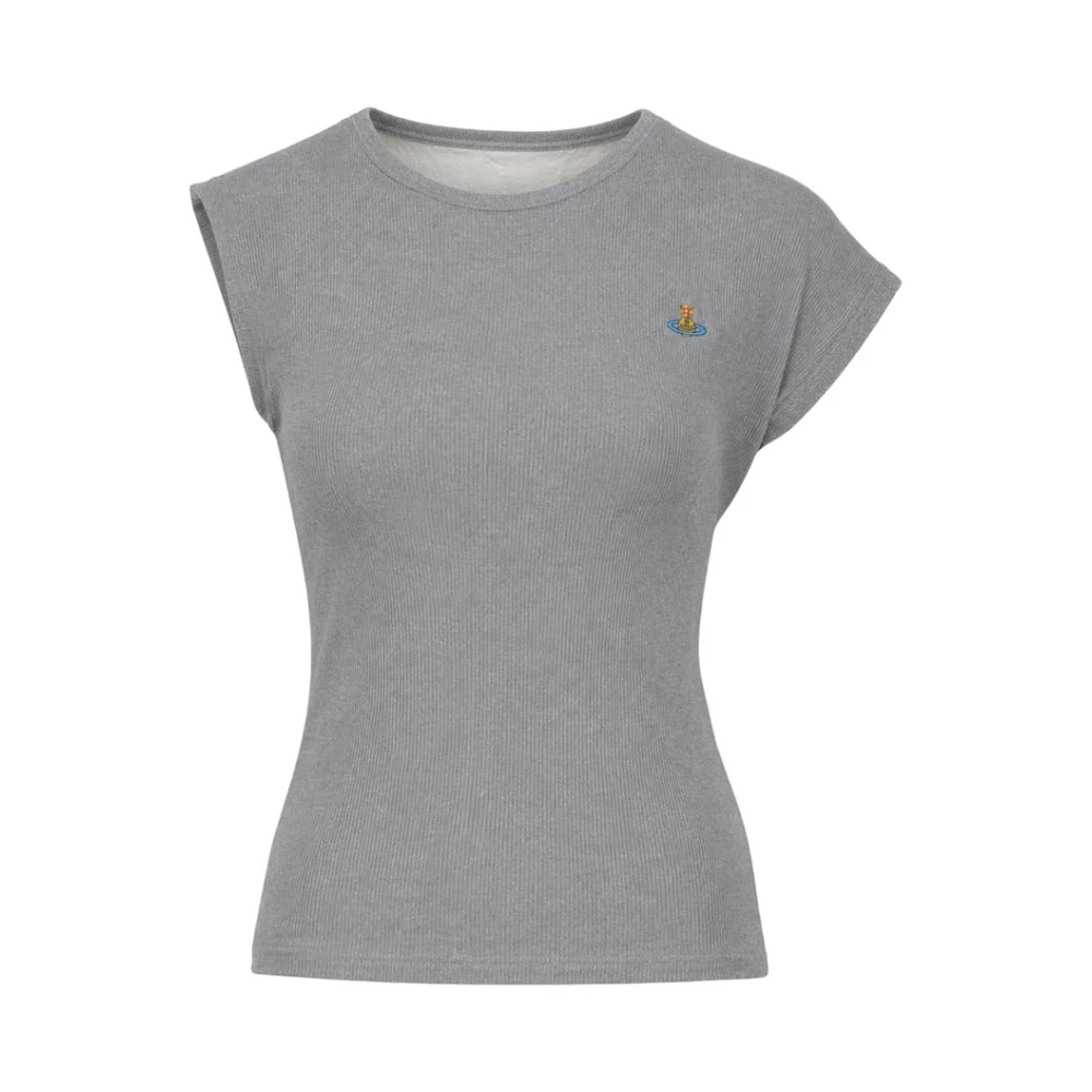 Vivienne Westwood Hebo T-Shirt - Female - T-Shirts - Gray - L - Tops