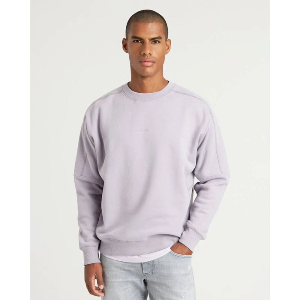 Chasin Burgemeester Sweatshirt Purple Heren