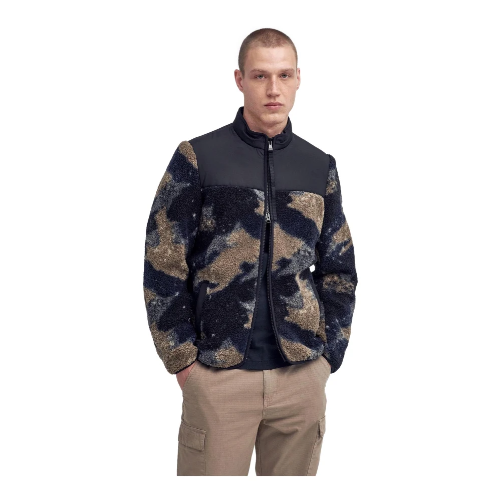 Barbour Camo Drafthouse Fleece Jas Multicolor Heren