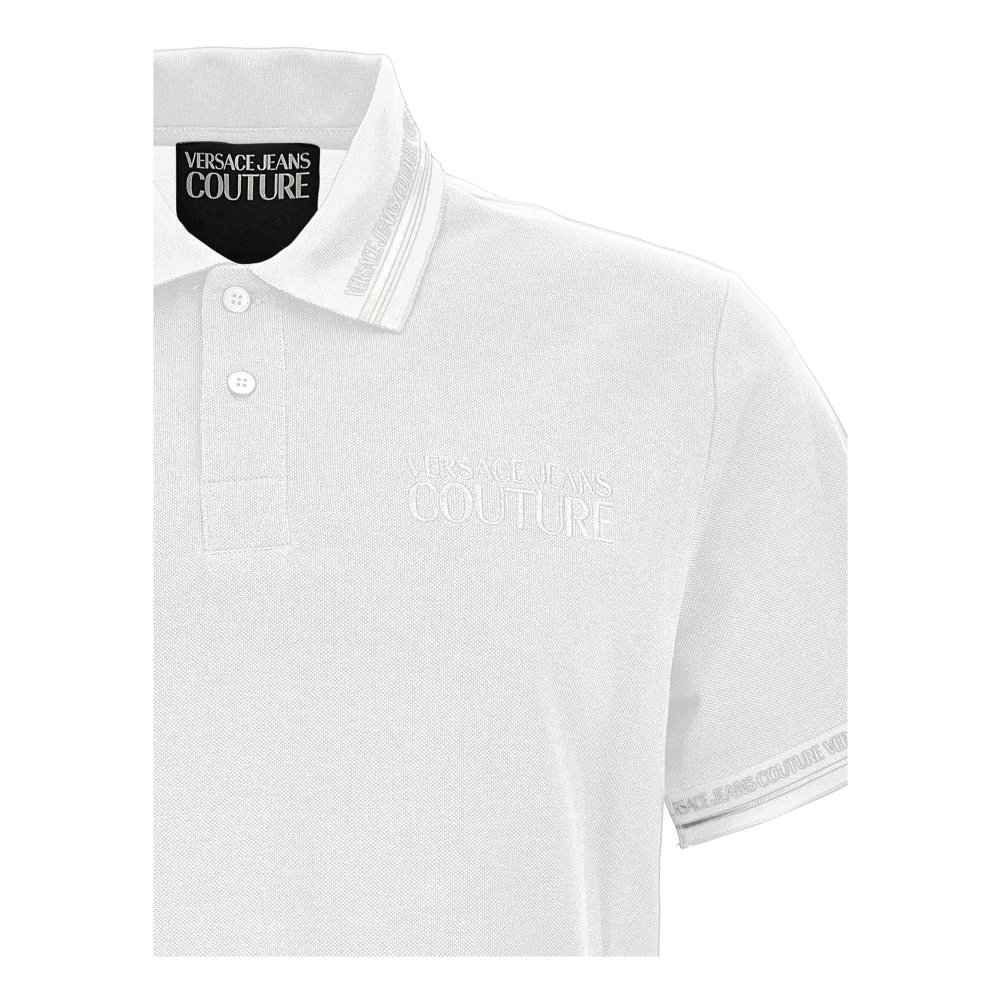 Versace Jeans Couture T-shirts en Polos White Heren