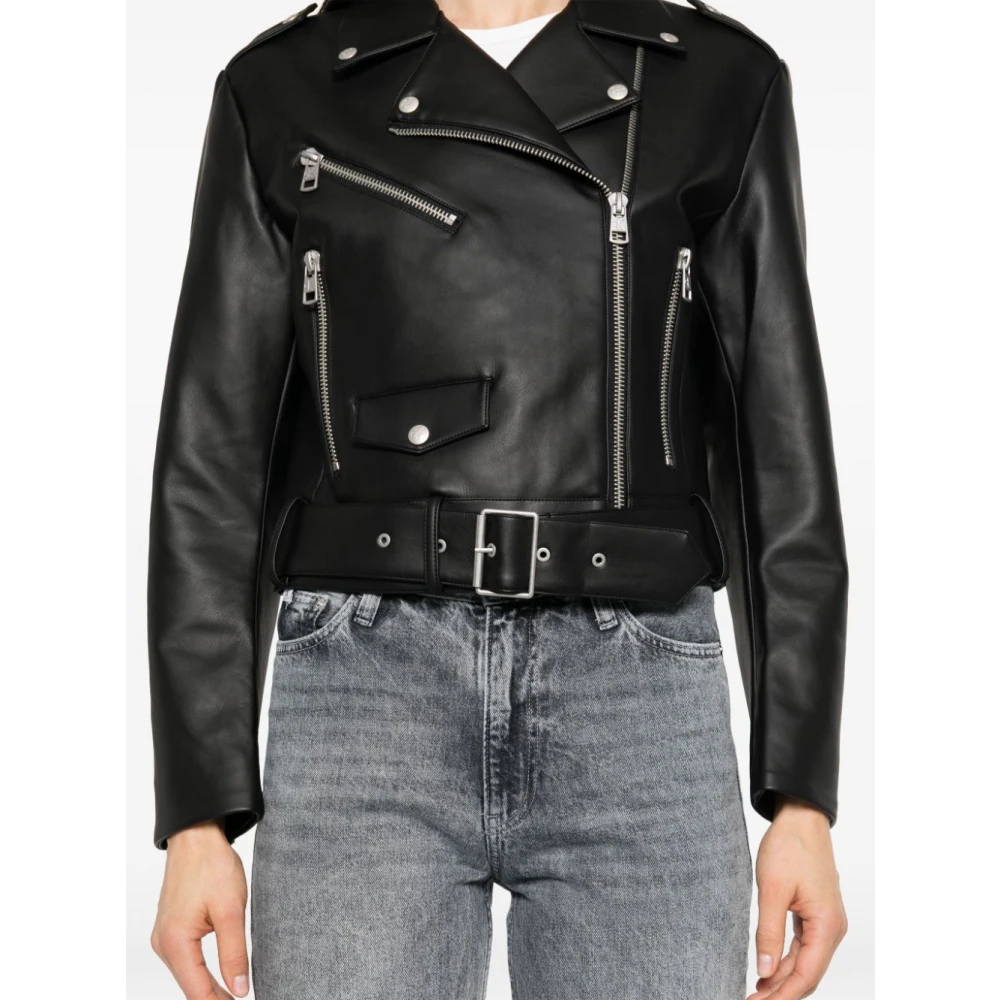 Calvin Klein Jeans Zwarte Parka voor Vrouwen Aw24 Black Dames