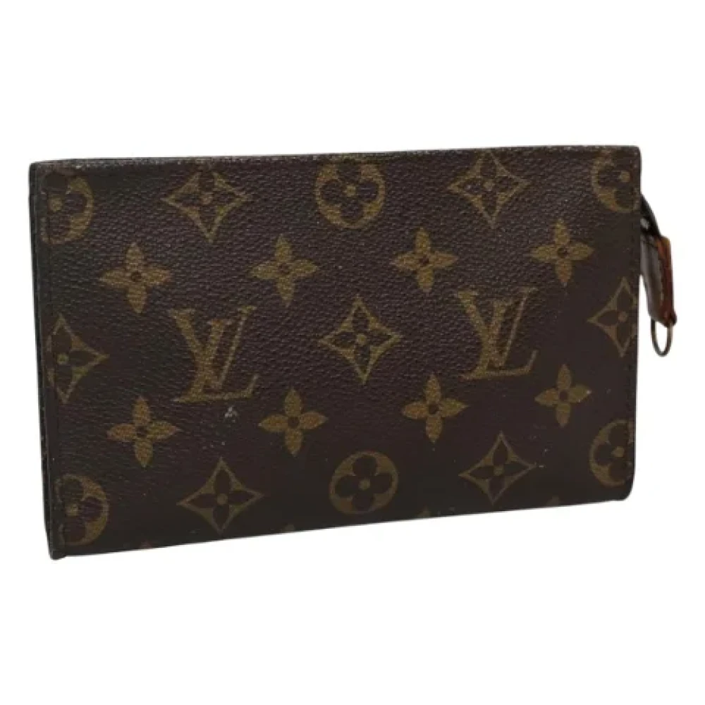 Louis Vuitton Vintage Pre-owned Canvas pouches Brown Dames