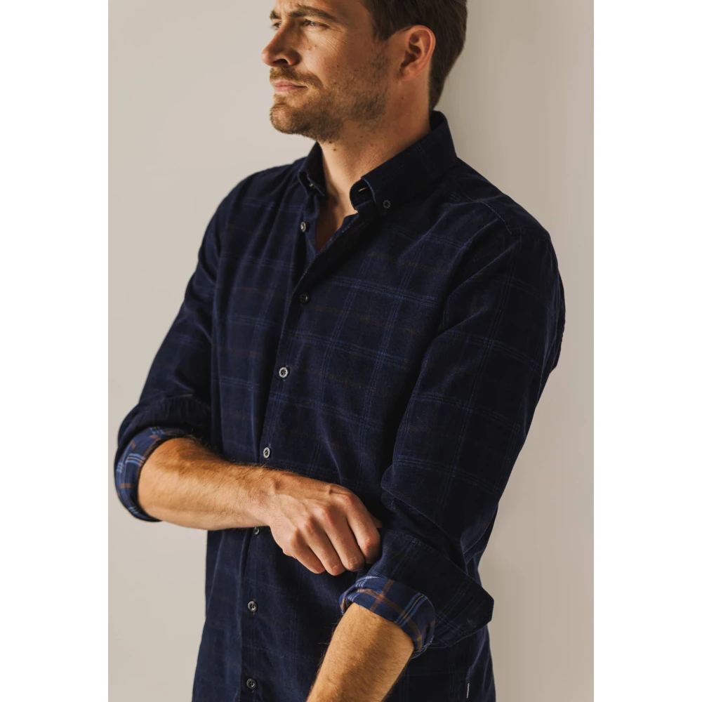 State of Art Casual Overhemd Blue Heren
