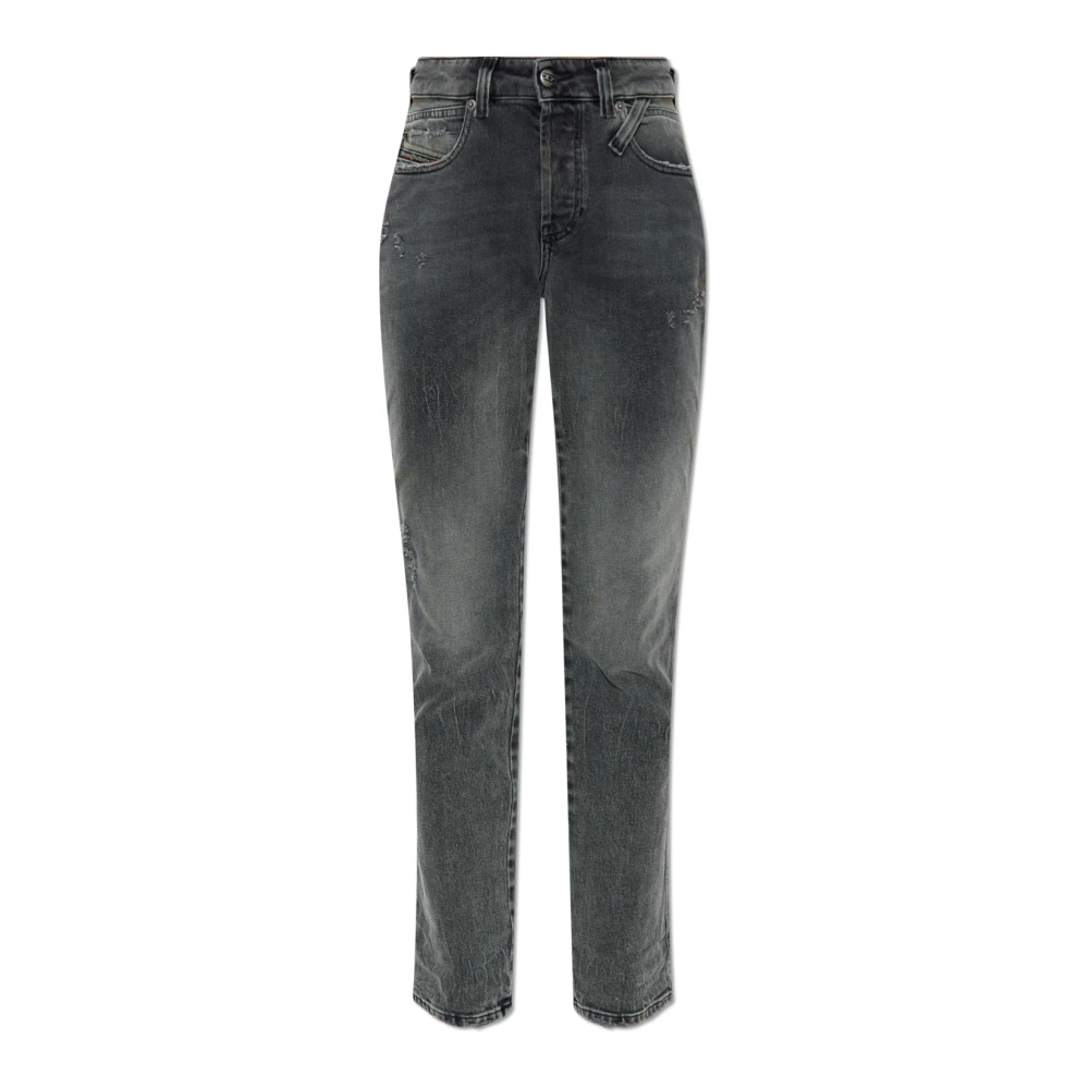 Diesel Femme Gris - 1992 D-Jiann-Rs Jeans - Jeans - Taille: W24 L30