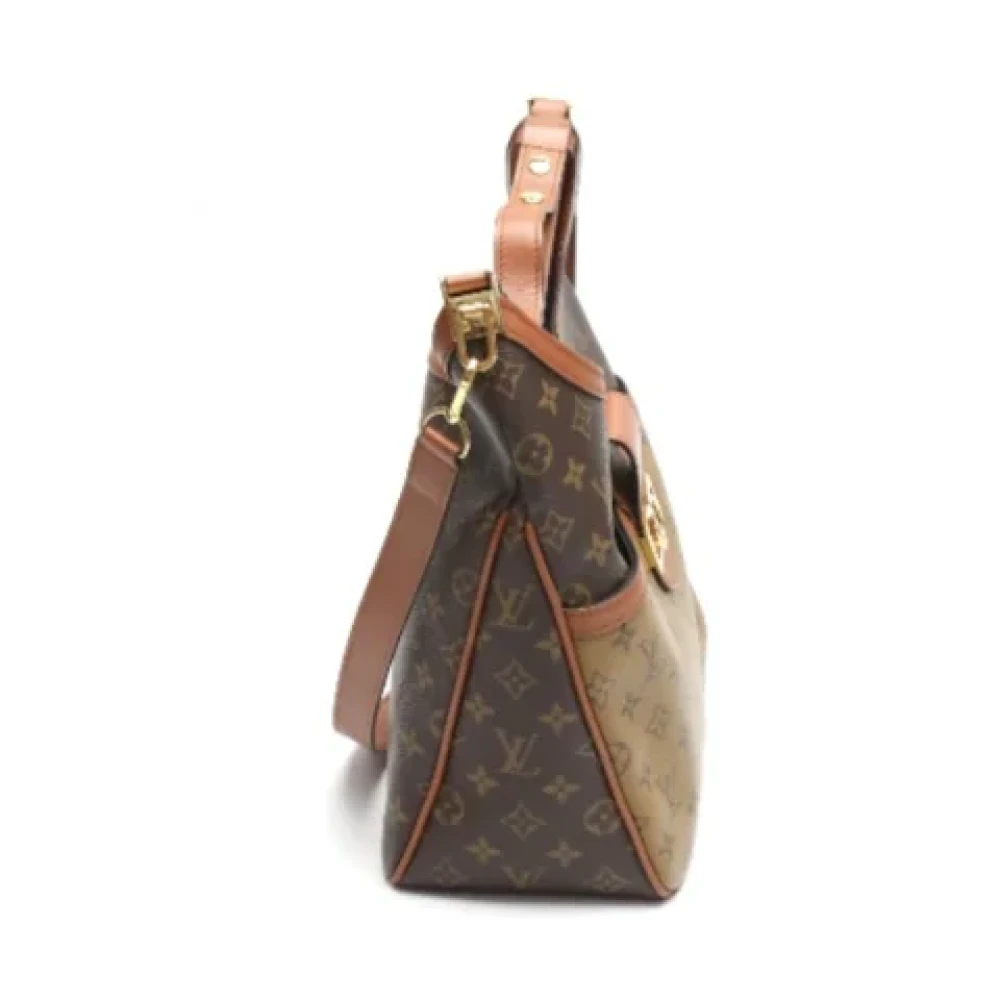 Louis Vuitton Vintage Pre-owned Canvas shoppers Brown Dames