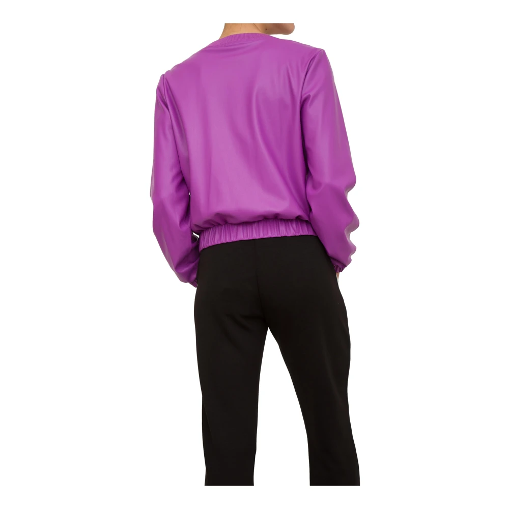 Liu Jo Paarse Coated Jas Purple Dames