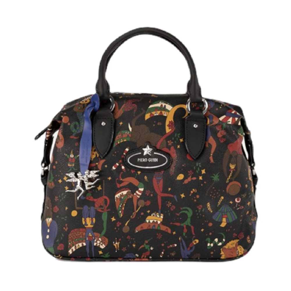 Guidi Magic Circus Handtas Zwart Black Dames