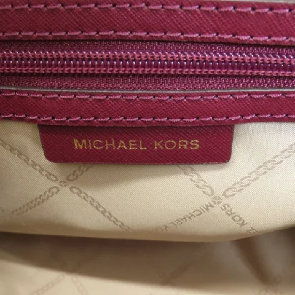 Michael Kors Pre-owned Fabric handbags Red Dames