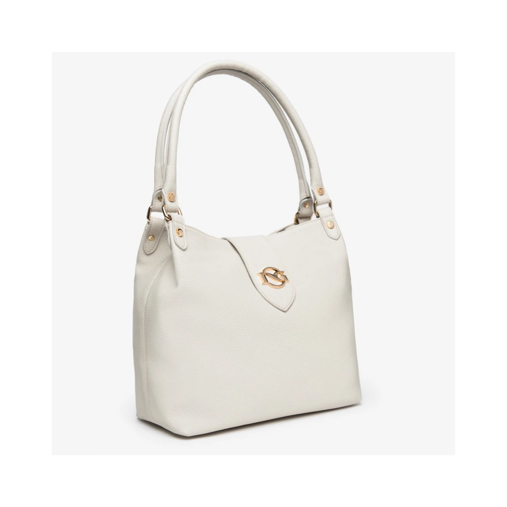 Nerogiardini Schoudertas in Latte Kleur Beige Dames