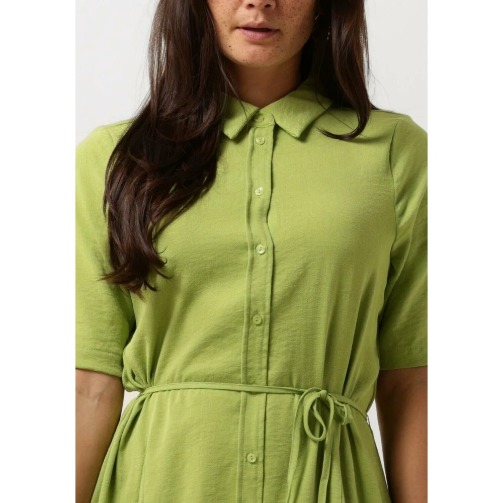 Freebird Groene Darcy SS Jurk Green Dames