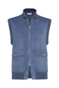 gilet-en-cuir-bleu-avec-col-haut