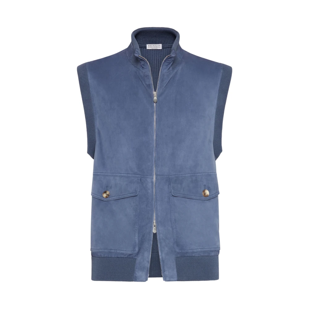Jackets > Vests - - Brunello Cucinelli - Modalova