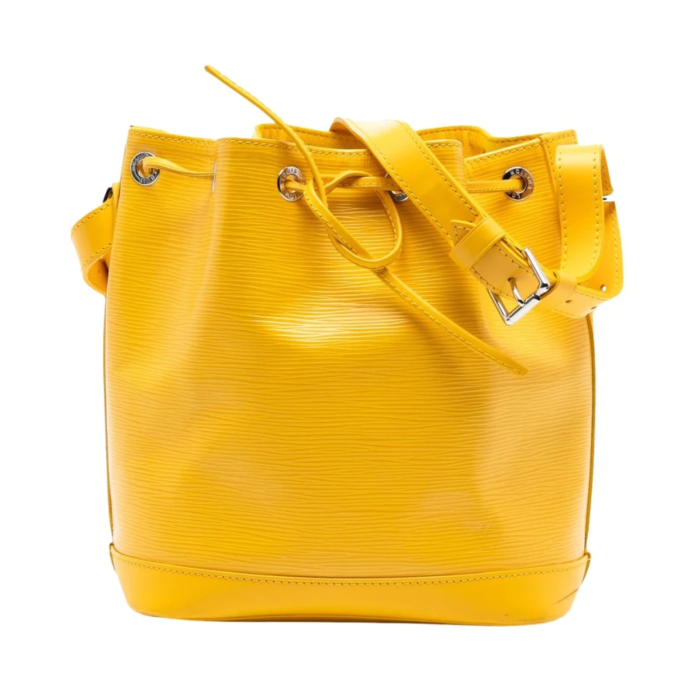 Louis Vuitton Vintage Women's Yellow Pre-Owned Bucket Bag