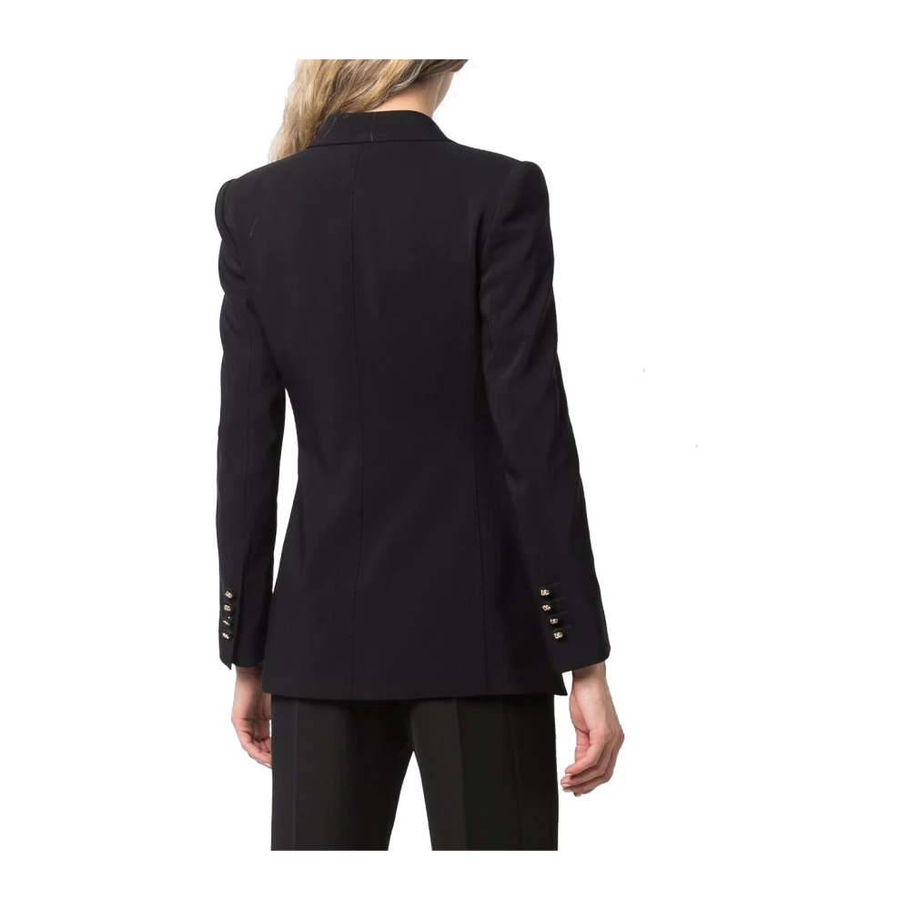 Dolce & Gabbana F29Lmtfurbgn0000 Blazer Trendy Damesblazer Black Dames