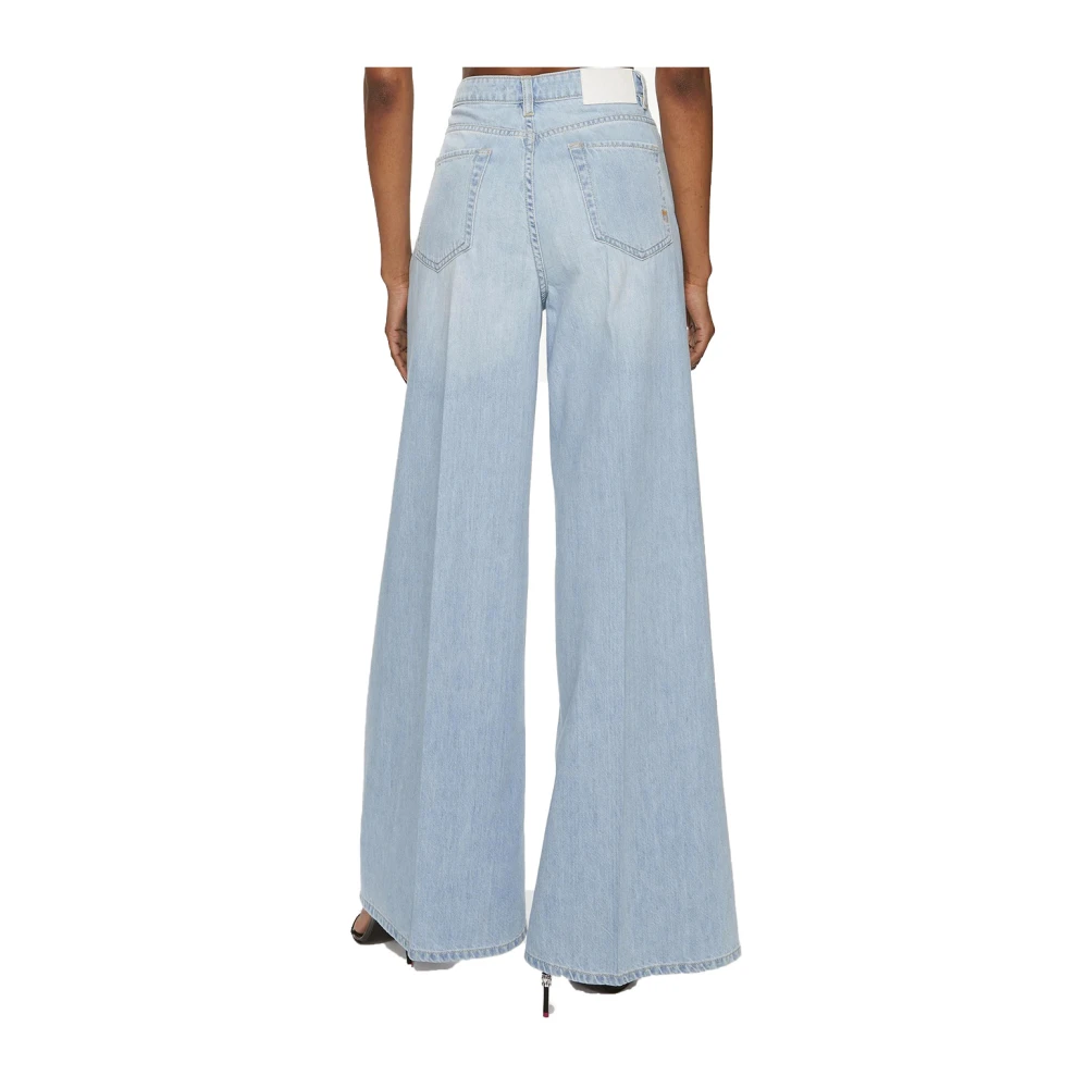 pinko Denim Jeans voor Vrouwen Ss24 Blue Dames