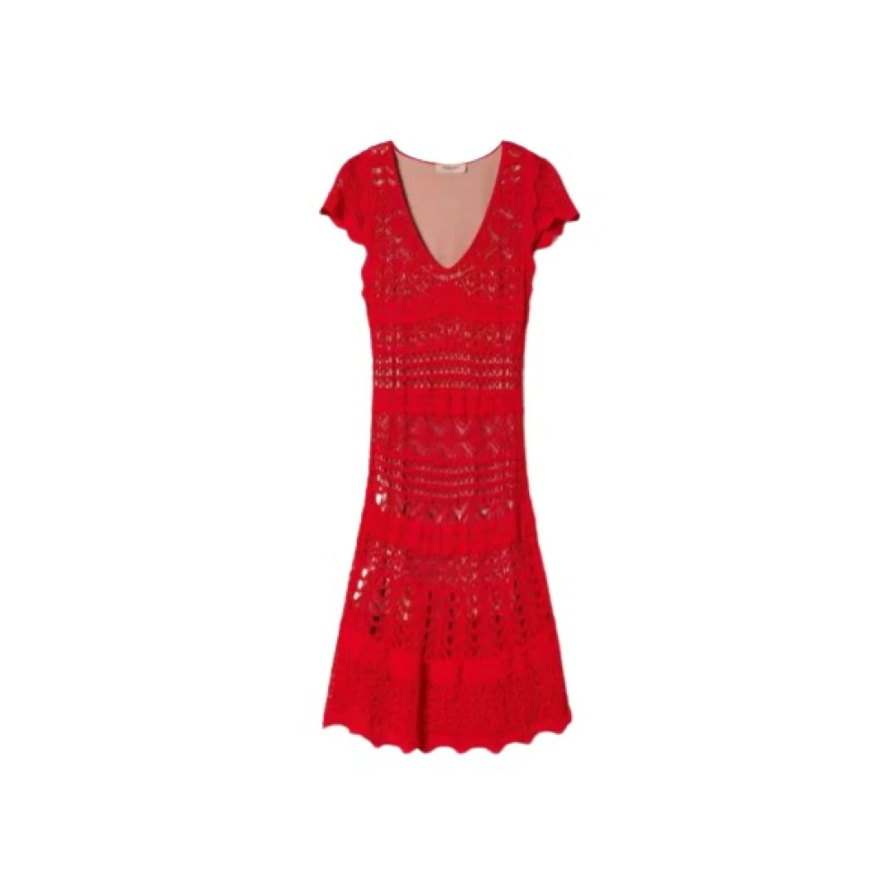 Twinset Maxi Dresses Red Dames
