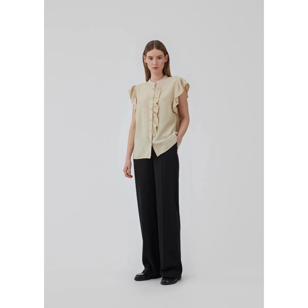 Modström HolidayMD Top Beige Dames