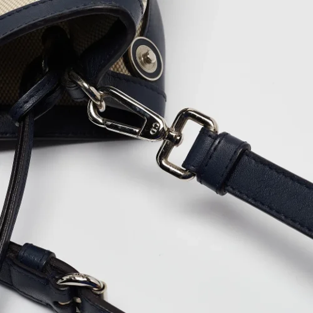 Dior Vintage Pre-owned Canvas dior-bags Blue Dames