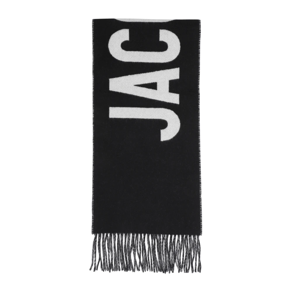 Jacquemus Wollen sjaal in stijlvol ontwerp Black Unisex