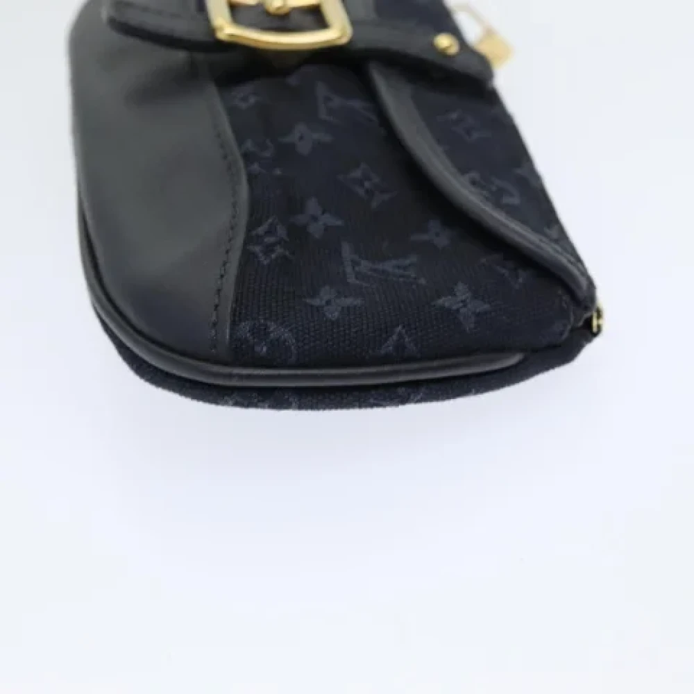 Louis Vuitton Vintage Pre-owned Canvas clutches Blue Dames
