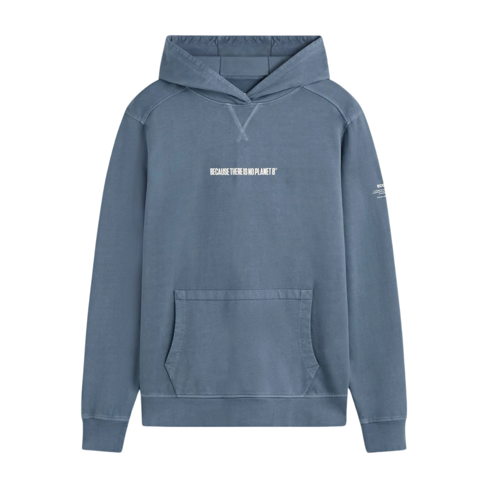 Ecoalf Licht Indigo Sweatshirt voor Mannen Blue Heren