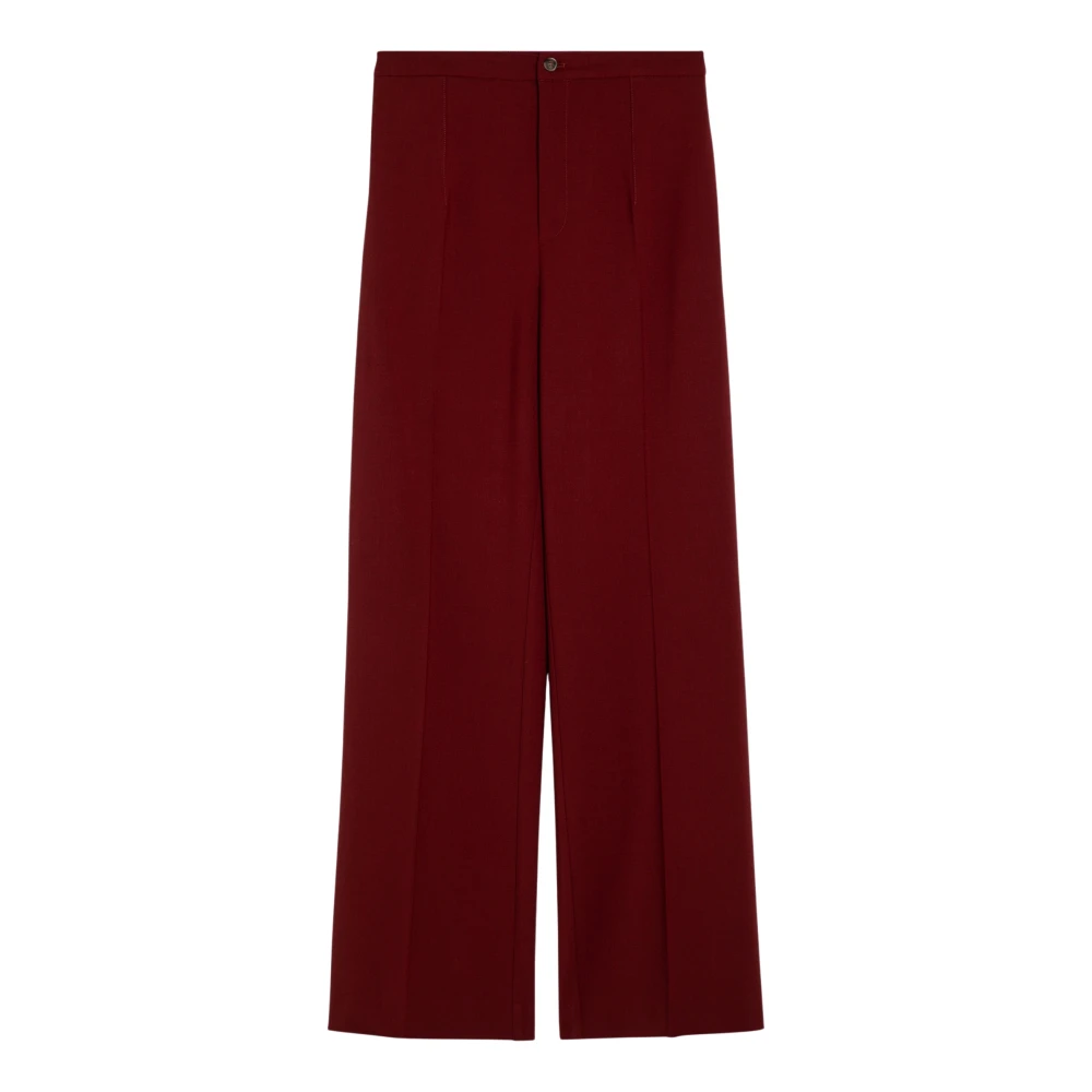 Loulou Studio Regular Fit Broek Red Dames